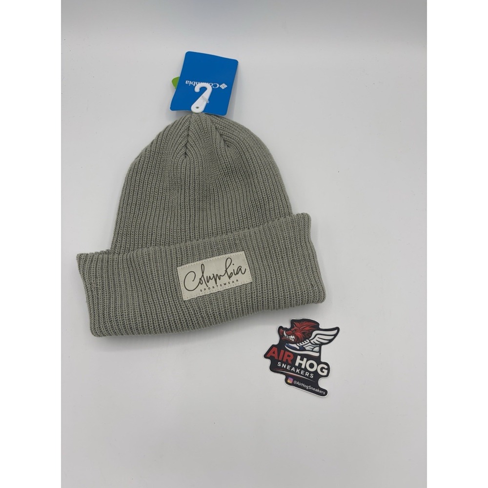 Columbia Lost Lager Recycled Beanie Green One Size NWT